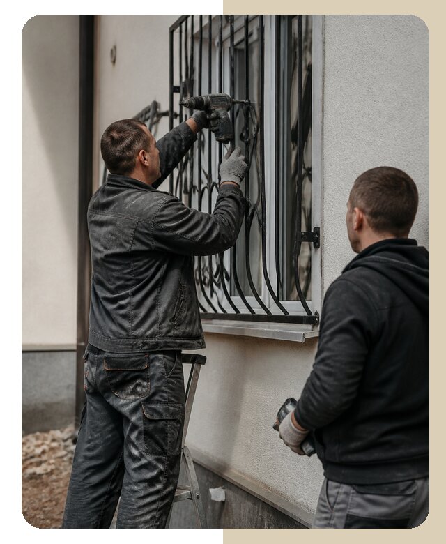 Установка наружных решеток в Фрязино от 5089 р. | Дверной