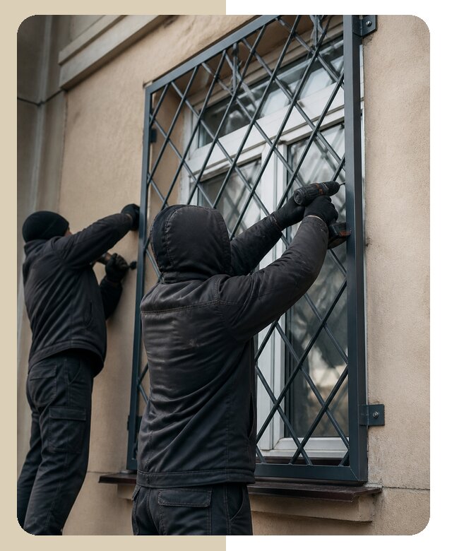 Установка антивандальных решеток на окна в Фрязино